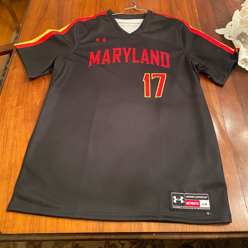 University of Maryland baseball jersey under armor